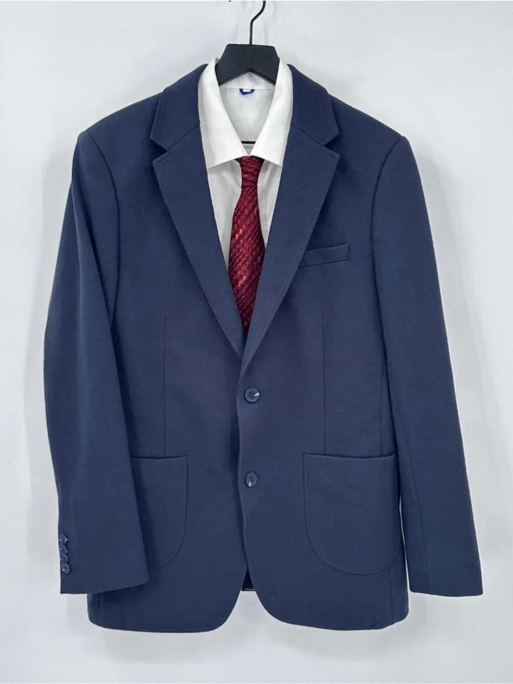 Artefact Men MEDIUM BLUE Woven Blazer Sport Coat Single Breasted Two Button